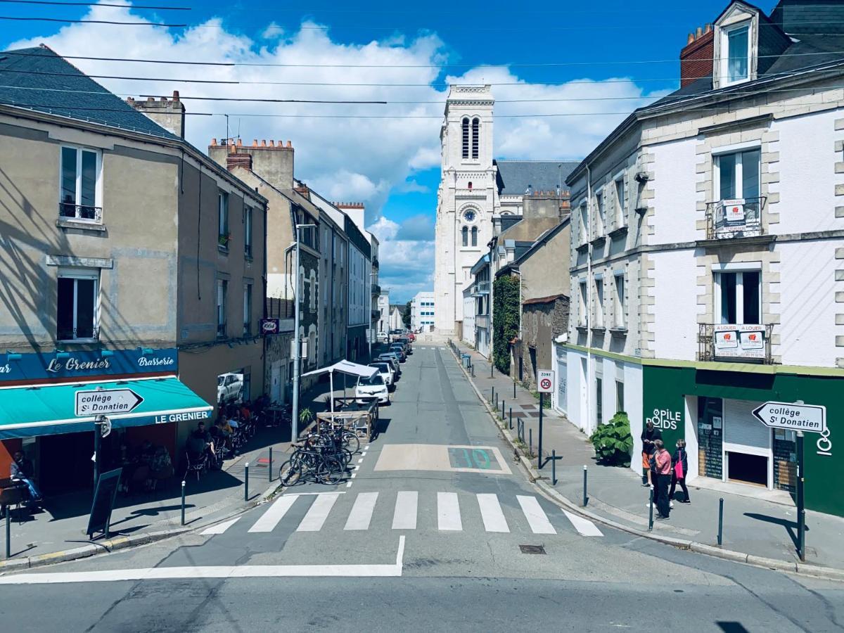 Nantes Centre proximité bus et tramway Apartamento Exterior foto